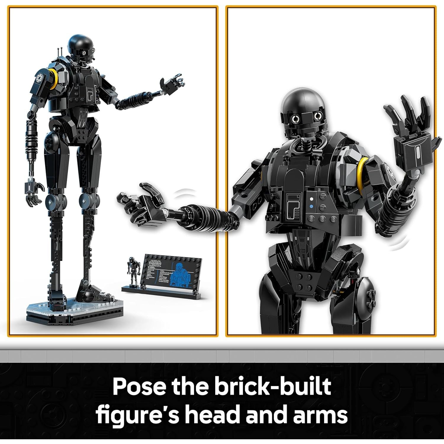 Buy Lego,LEGO Star Wars 75434 K-2SO Security Droid Figure - Gadcet UK | UK | London | Scotland | Wales| Near Me | Cheap | Pay In 3 | Action & Toy Figures