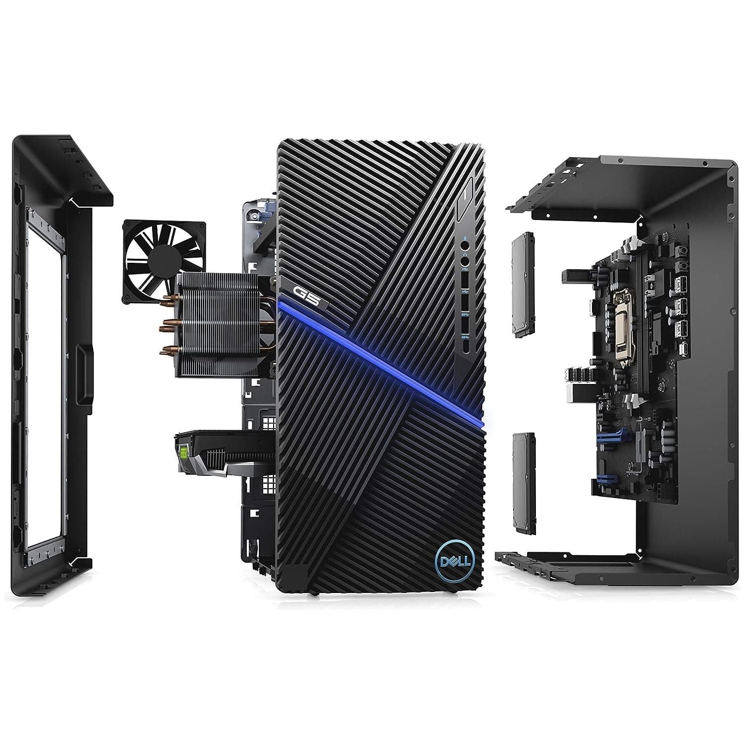 Buy DELL,DELL G5 Tower 5090,Intel Core i5-9400,8GB DDR4,256 SSD,1TB HDD, Nvidia GeForce GTX 1660 - Black - Gadcet UK | UK | London | Scotland | Wales| Ireland | Near Me | Cheap | Pay In 3 | Desktop Computers