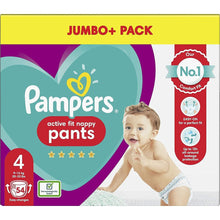 Buy Pampers,Pampers Baby Nappy Pants Size 4 (6-10 kg / 13-22 lbs), Active Fit, 54 Count, JUMBO+ PACK, 360 Degree Comfort Fit - Gadcet UK | UK | London | Scotland | Wales| Ireland | Near Me | Cheap | Pay In 3 | Health Care