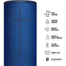 Buy Ultimate Ears,Ultimate Ears MEGABOOM 3 Wireless Bluetooth Speaker (Powerful Sound + Thundering Bass, Bluetooth, Waterproof, Battery 20 hours, Range 45 m) - Lagoon Blue - Gadcet UK | UK | London | Scotland | Wales| Ireland | Near Me | Cheap | Pay In 3 | Bluetooth Speaker