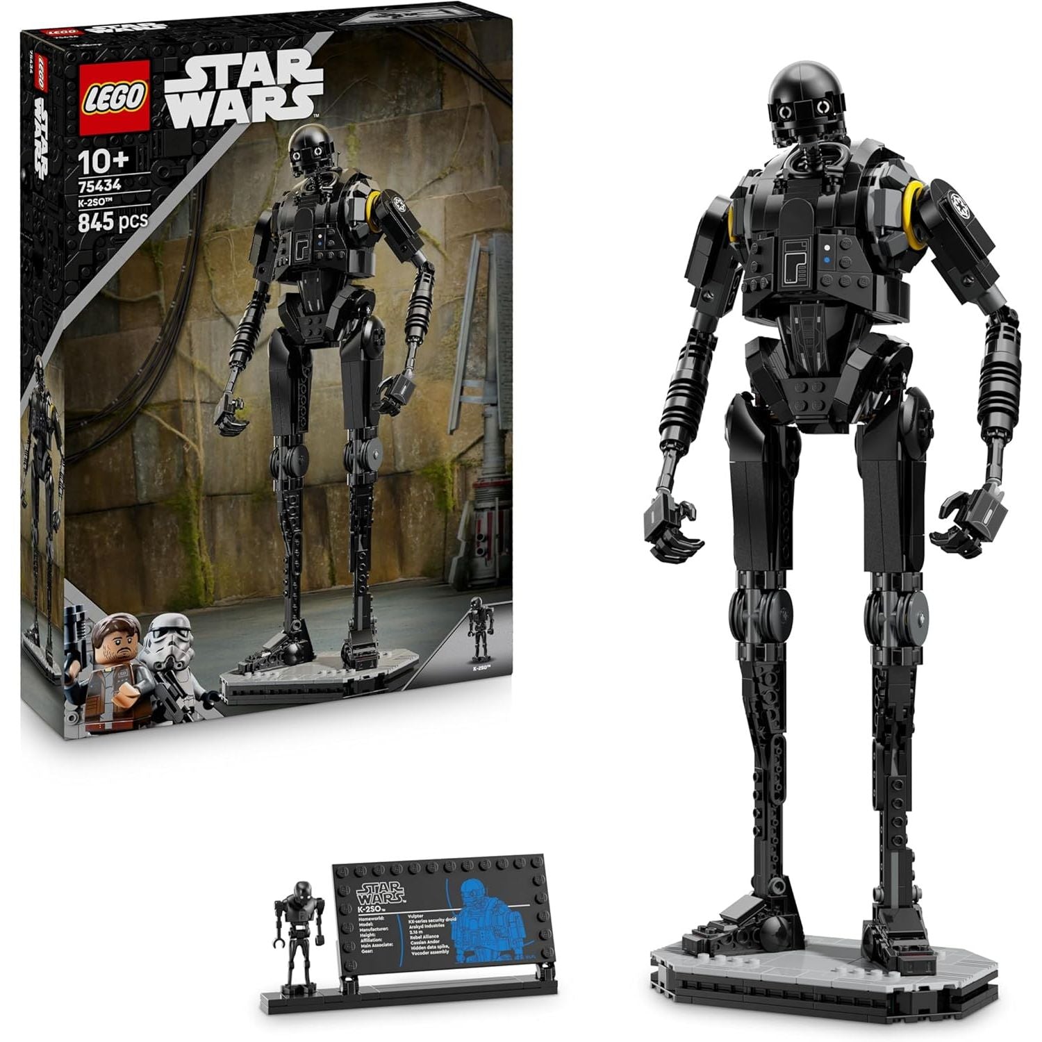 Buy Lego,LEGO Star Wars 75434 K-2SO Security Droid Figure - Gadcet UK | UK | London | Scotland | Wales| Near Me | Cheap | Pay In 3 | Action & Toy Figures