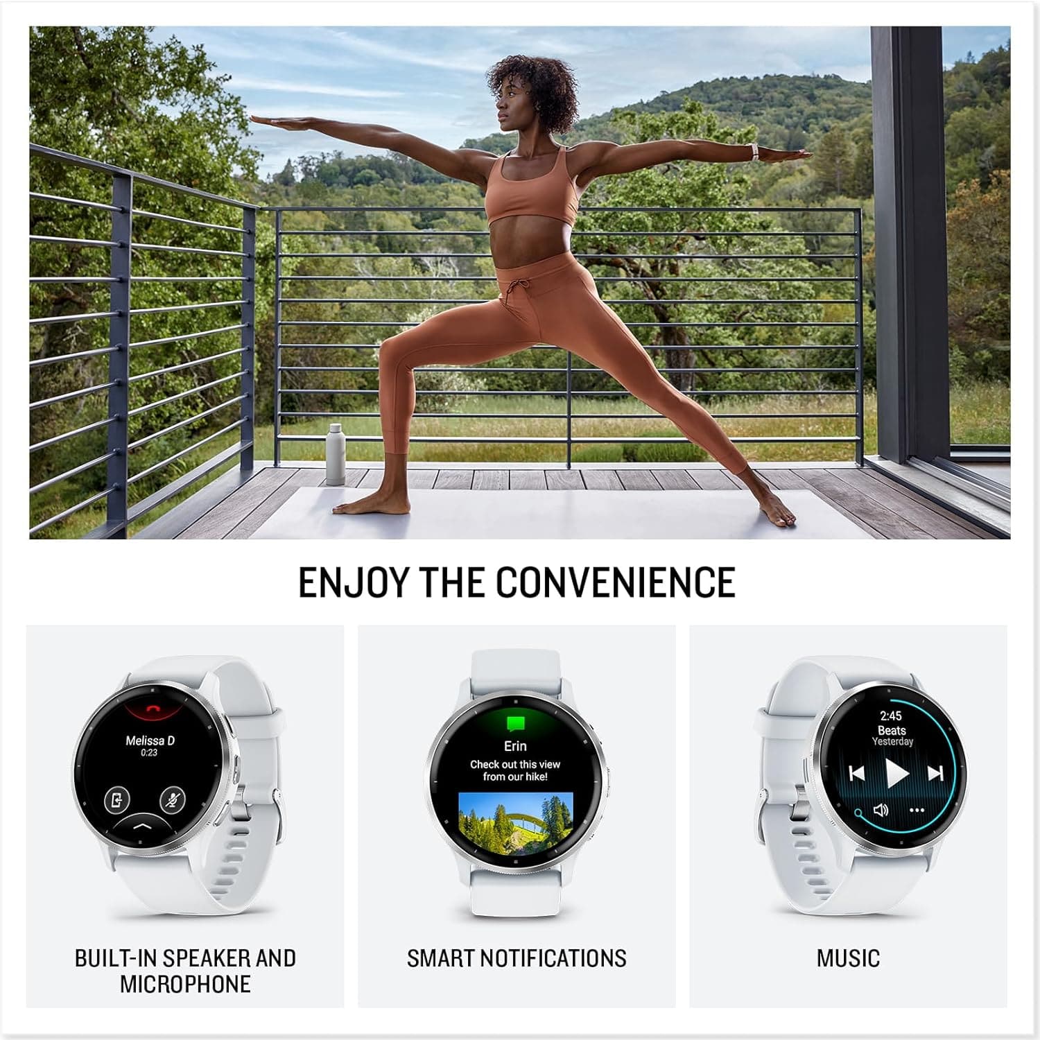 Buy Garmin,Garmin Venu 3 AMOLED GPS Smartwatch with All-day Health Monitoring and Voice Functionality, Silver stainless steel bezel with whitestone case and silicone band - Gadcet UK | UK | London | Scotland | Wales| Ireland | Near Me | Cheap | Pay In 3 | Watches
