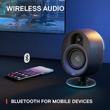 Buy SteelSeries,SteelSeries Arena 7 2.1 Gaming Speakers – Illuminated, 2-Way Design, Powerful Bass & Subwoofer, USB, Aux, Optical, Bluetooth, Wired – Compatible with PC, PlayStation, Mobile, Mac – UK Plug - Gadcet UK | UK | London | Scotland | Wales| Near Me | Cheap | Pay In 3 | Bluetooth Speaker