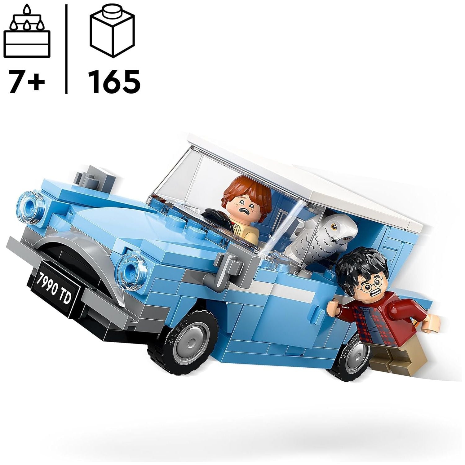 Buy Lego,LEGO Harry Potter Flying Ford Anglia Car Toy - Buildable Model with Ron Weasley Minifigure & Hedwig, For 7+ Year Old Kids, Boys & Girls, Wizarding World Gifts - 76424 - Gadcet UK | UK | London | Scotland | Wales| Near Me | Cheap | Pay In 3 | Building Toys