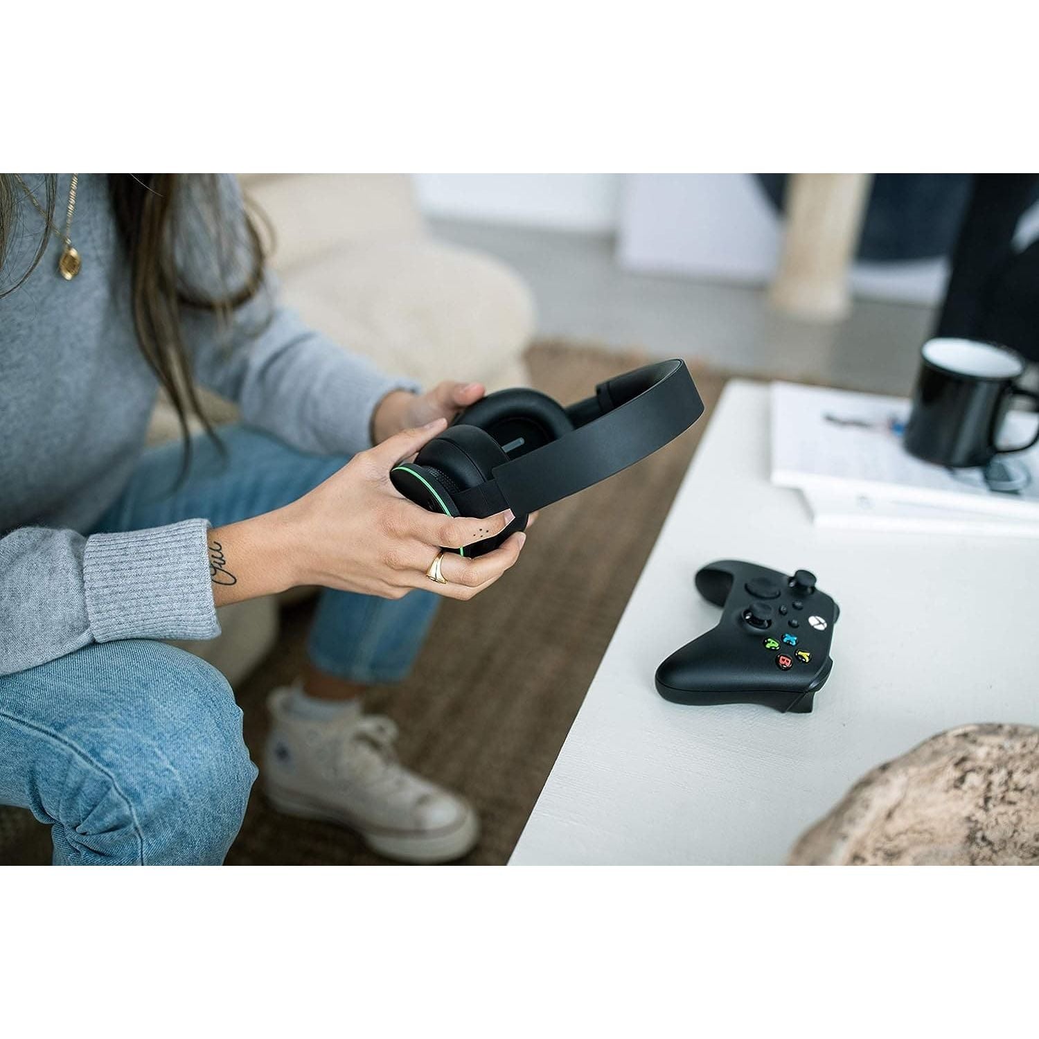 Buy Xbox,Xbox Wireless Headset for Xbox Series X|S, Xbox One, and Windows 10 Devices - Gadcet UK | UK | London | Scotland | Wales| Ireland | Near Me | Cheap | Pay In 3 | Headphones & Headsets