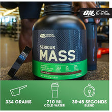 Buy Optimum Nutrition,Optimum Nutrition Serious Mass - Chocolate Flavored High-Calorie Weight Gainer, Protein Powder with 25 Vitamins & Minerals, Creatine & Glutamine, 2.73 kg, 8 Servings - Gadcet UK | UK | London | Scotland | Wales| Ireland | Near Me | Cheap | Pay In 3 | Weight Gainer Protein Powder