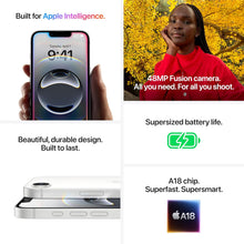 Apple iPhone 16e 128GB White SIM-Free Unlocked Mobile Phone