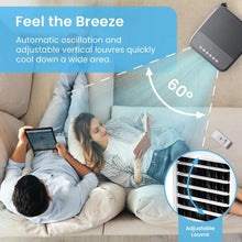 Buy Freestanding,Pro Breeze 4-in-1 Portable Air Cooler - 5L Capacity, 3 Speeds, Evaporative Cooling, 7H Timer, Remote, LED Display, Auto Oscillation - Gadcet UK | UK | London | Scotland | Wales| Ireland | Near Me | Cheap | Pay In 3 | Household Appliances
