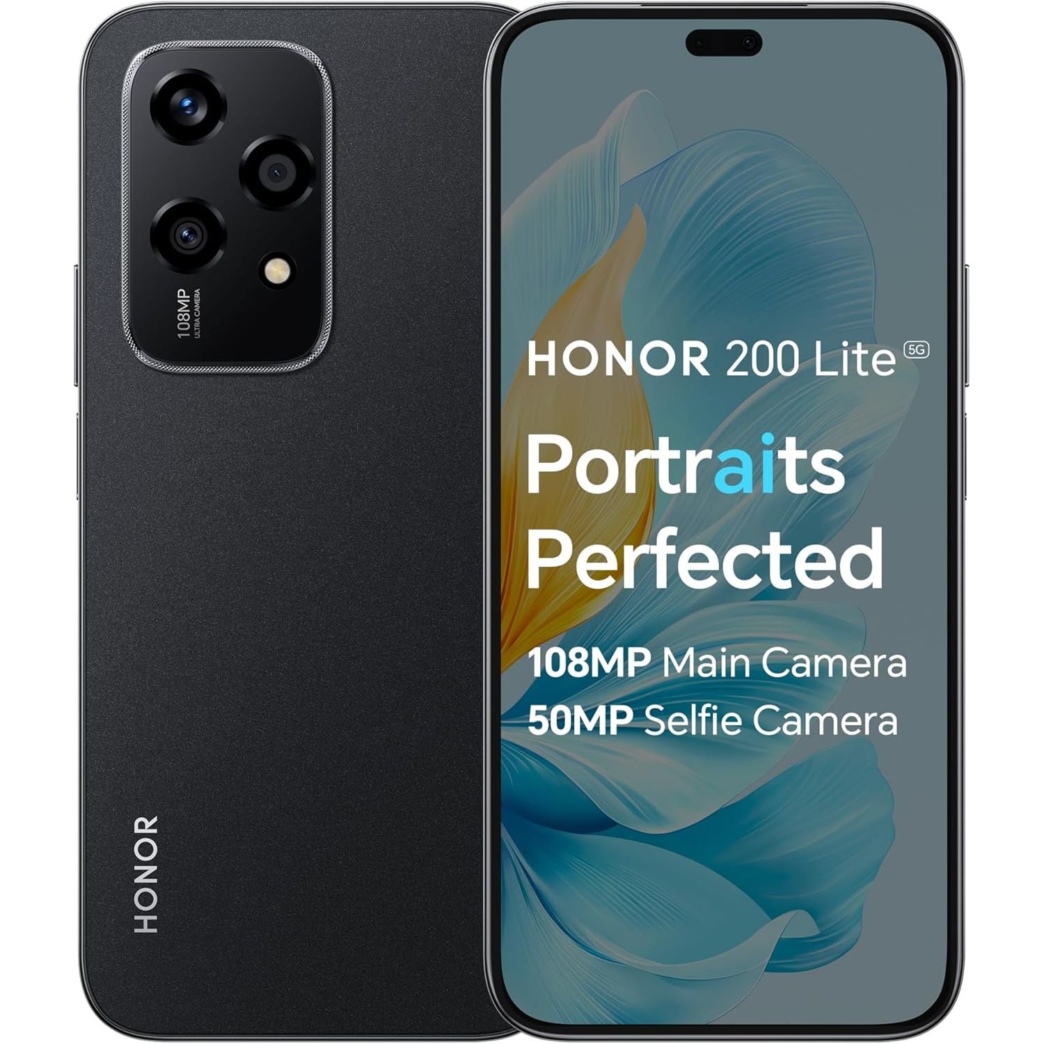 Buy HONOR,HONOR 200 Lite 5G Smartphone - 8GB+256GB, 6.7" AMOLED Display, 108MP Triple Camera, 50MP Front, Android 14 - Gadcet UK | UK | London | Scotland | Wales| Near Me | Cheap | Pay In 3 | Unlocked Mobile Phone