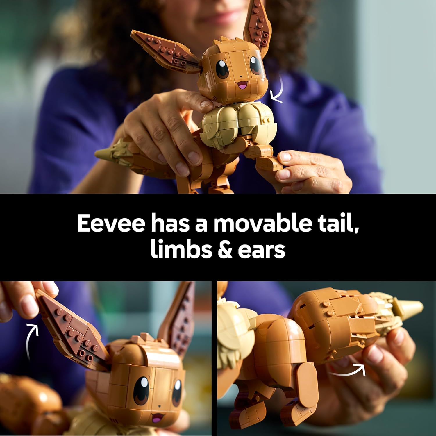 Buy LEGO,LEGO Pokémon Eevee Figure Building Set for Adults 72151 - Gadcet UK | UK | London | Scotland | Wales| Near Me | Cheap | Pay In 3 | Construction Set Toys