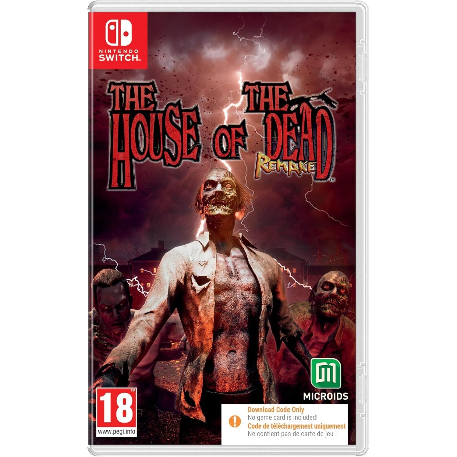 Buy Nintendo Switch,The House Of The Dead: Remake - Nintendo Switch Game (Code‑in‑Box) - Gadcet UK | UK | London | Scotland | Wales| Near Me | Cheap | Pay In 3 | Video Game Software