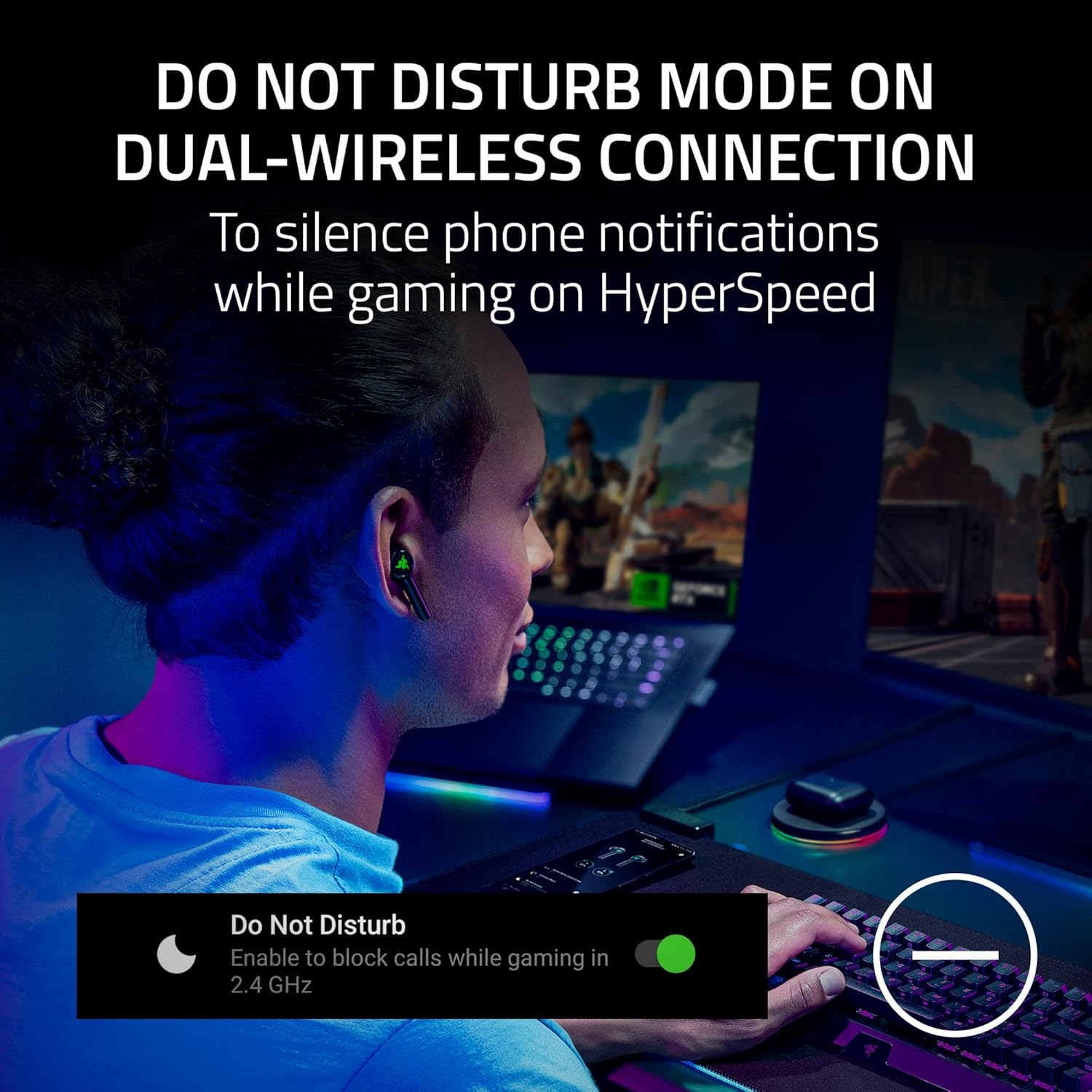 Buy RAZER,Razer Hammerhead HyperSpeed Wireless Gaming Earbuds – Black - Gadcet UK | UK | London | Scotland | Wales| Near Me | Cheap | Pay In 3 | Headsets