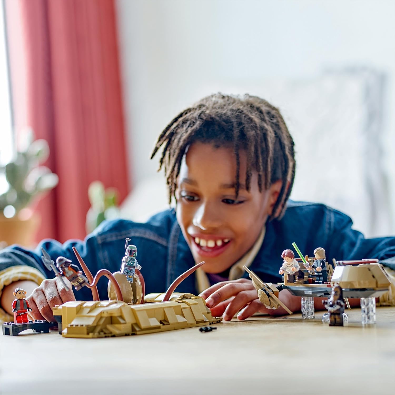Buy LEGO,LEGO Star Wars: Return of the Jedi Desert Skiff & Sarlacc Pit, Vehicle Building Toy Set for 9 Plus Year Old Boys & Girls, Features 6 Minifigures Including Luke Skywalker, Gift for Kids and Fans - Gadcet UK | UK | London | Scotland | Wales| Near Me | Cheap | Pay In 3 | Interlocking Blocks