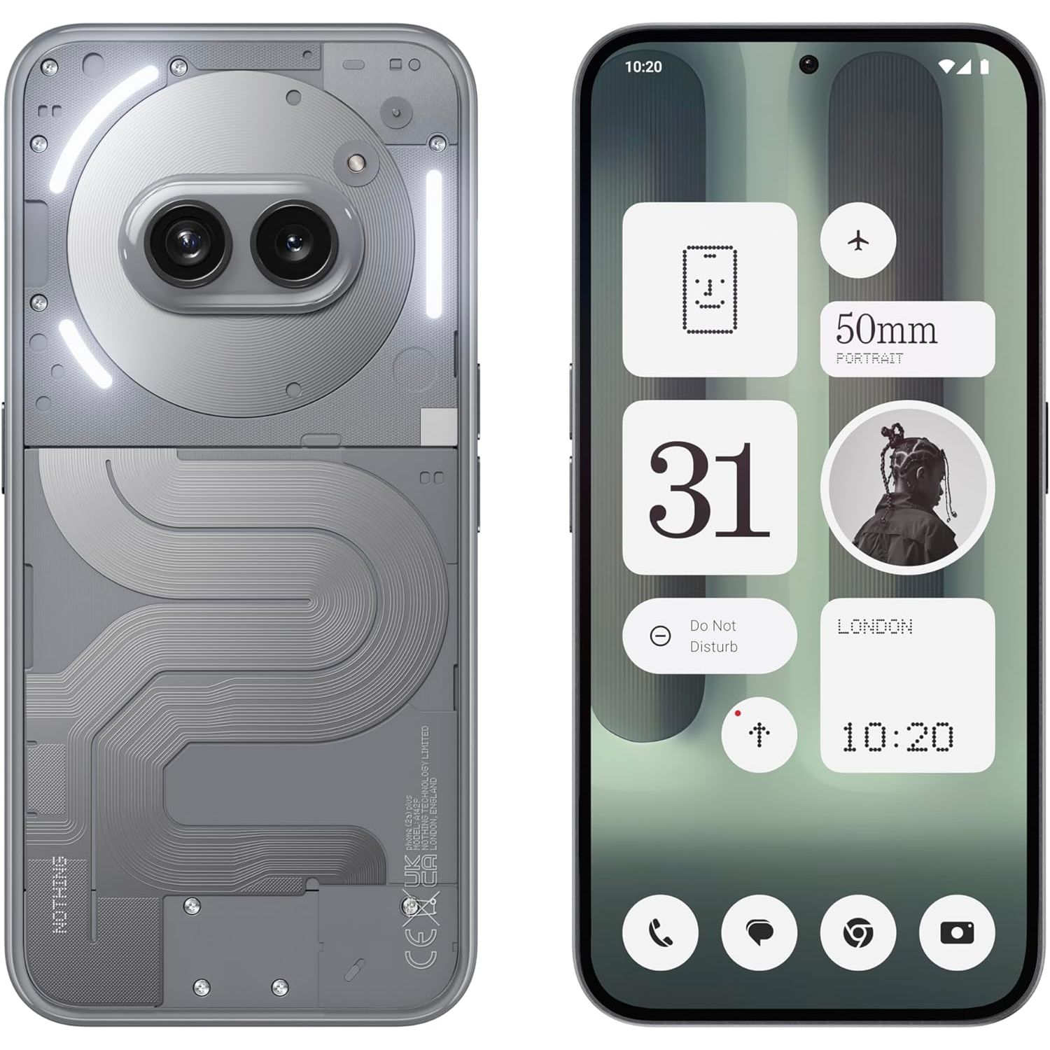 Buy Nothing,Nothing Phone (2a) Plus 12GB RAM 256GB Storage SIM-Free Unlocked, Grey - Gadcet UK | UK | London | Scotland | Wales| Near Me | Cheap | Pay In 3 | Unlocked Mobile Phone