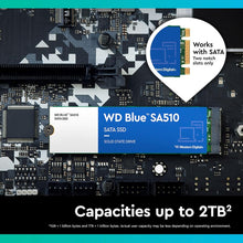 Buy Western Digital,WD Blue SA510 2TB M.2 SATA SSD with up to 560MB/s read speed - Gadcet UK | UK | London | Scotland | Wales| Ireland | Near Me | Cheap | Pay In 3 | Hard Drives