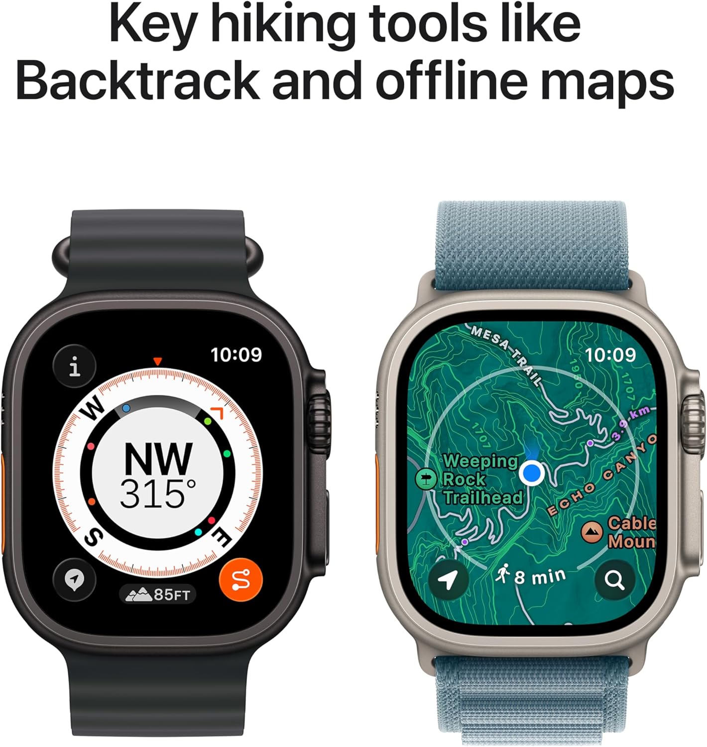 Apple Watch Ultra 3 GPS + Cellular 49mm Black Titanium with Black Ocean Band