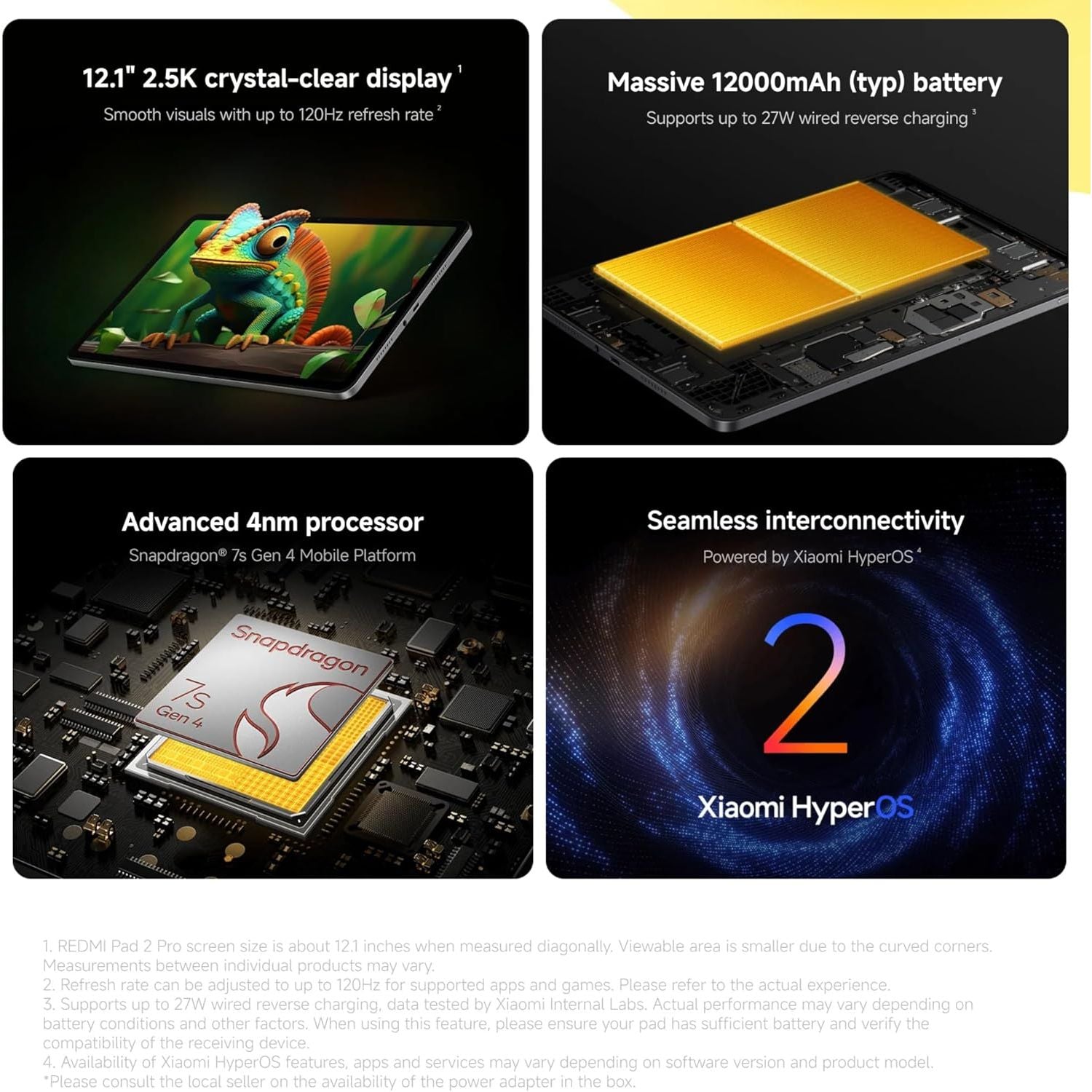 Buy Xiaomi,Xiaomi Redmi Pad 2 Pro 8GB RAM 256GB Graphite Gray Tablet - Gadcet UK | UK | London | Scotland | Wales| Near Me | Cheap | Pay In 3 | Tablet Computers
