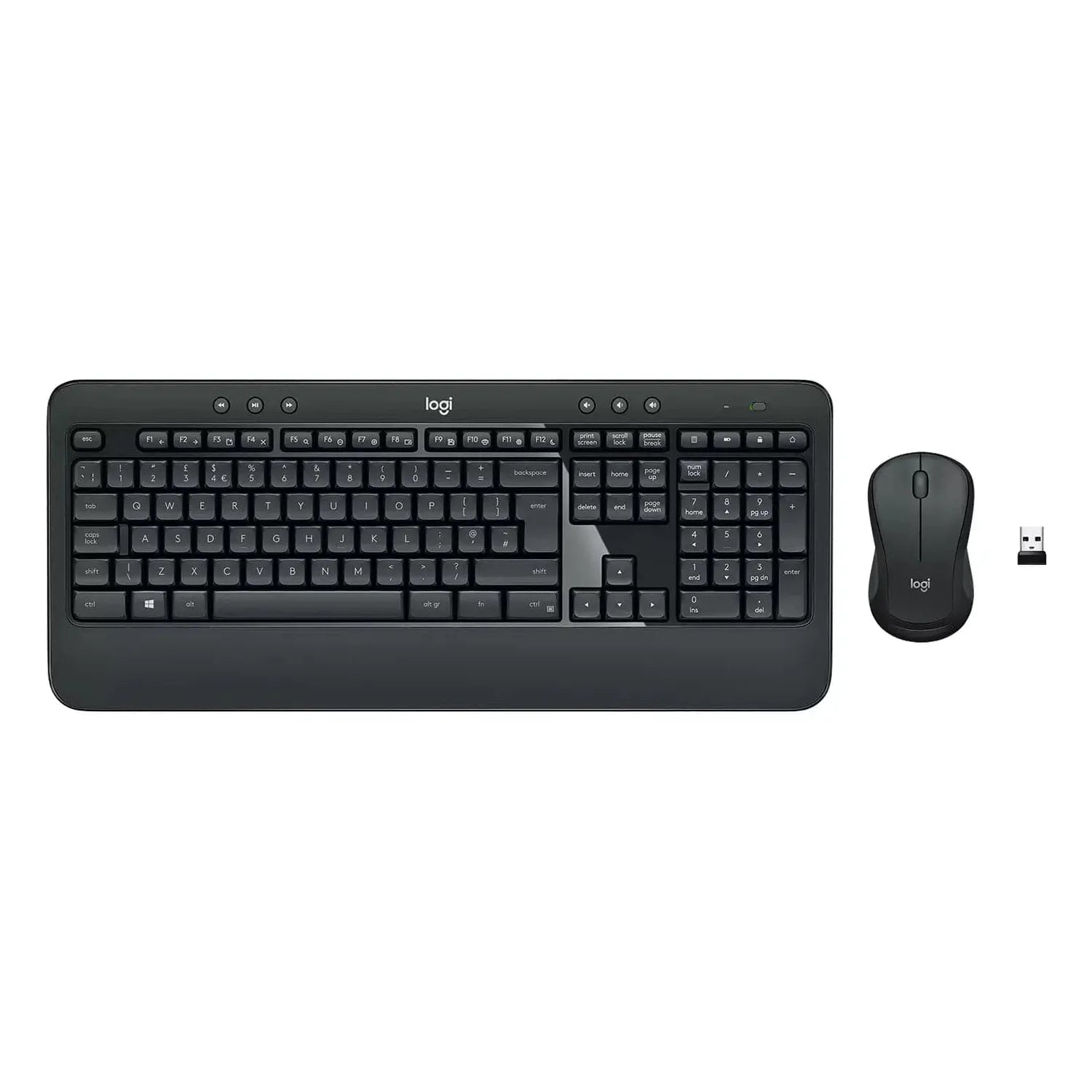 Buy Logitech,Logitech MK540 Advanced Wireless Keyboard and Mouse Combo 3-Year Battery Life, for PC, Laptop, QWERTY UK English Layout - Black - Gadcet UK | UK | London | Scotland | Wales| Ireland | Near Me | Cheap | Pay In 3 | Keyboard & Mouse