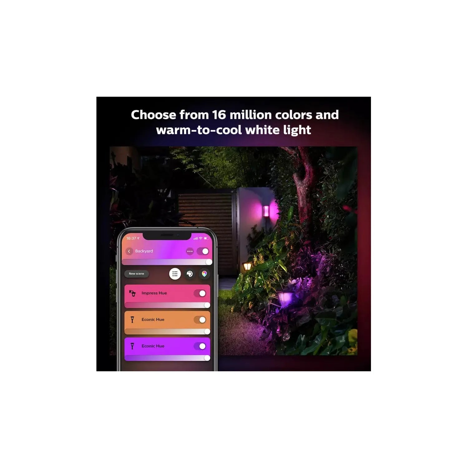 Buy Philips,Philips Impress Hue Smart Outdoor Light -Black - Gadcet UK | UK | London | Scotland | Wales| Ireland | Near Me | Cheap | Pay In 3 | Home & Garden