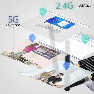 Buy TP-Link,TP-Link Archer T6E AC1300 Dual Band PCI-E Wireless Wi-Fi Adapter with Heat Sink and 2 Antennas for Desktop - Gadcet UK | UK | London | Scotland | Wales| Near Me | Cheap | Pay In 3 | Network Cards & Adapters