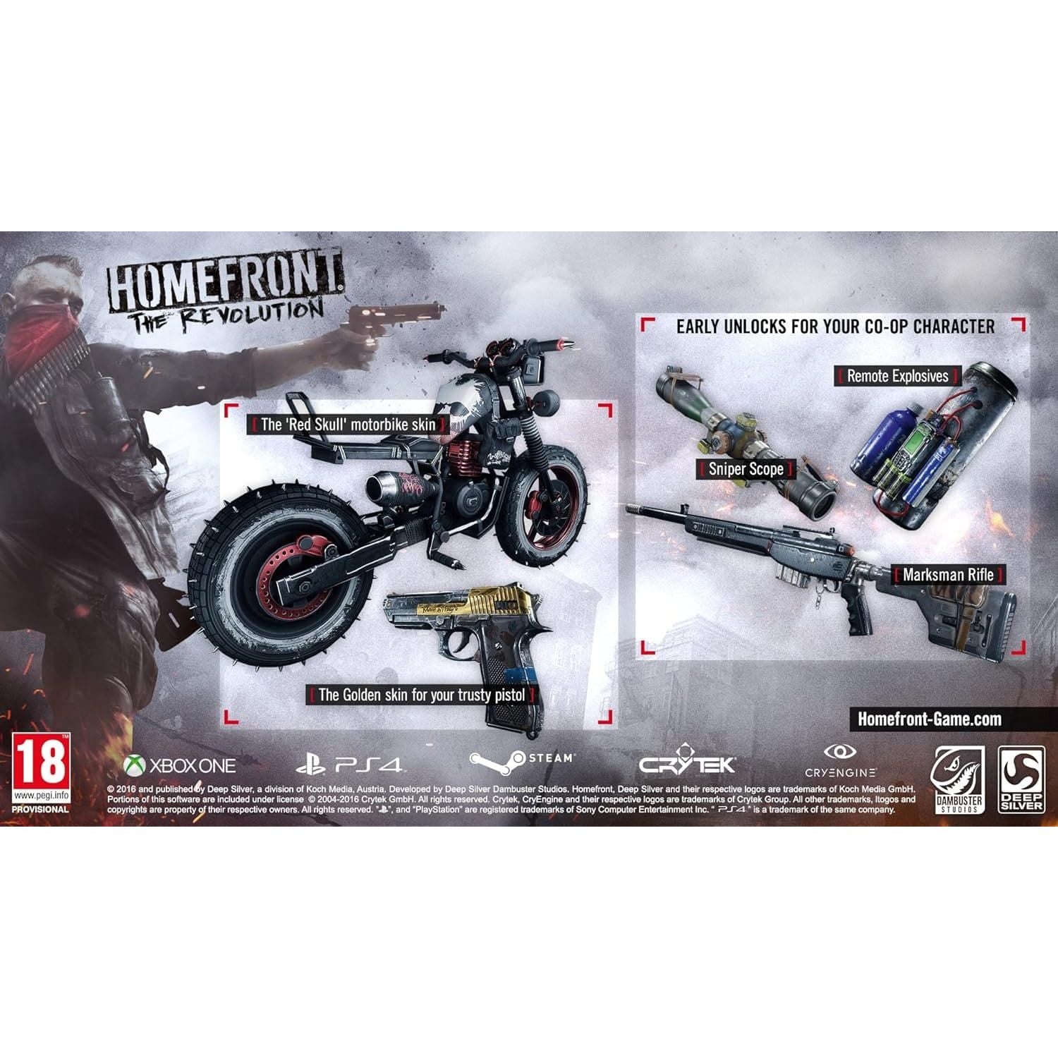Buy Play station,Homefront: The Revolution Day One Edition (PS4) - Gadcet UK | UK | London | Scotland | Wales| Near Me | Cheap | Pay In 3 | Video Game Software
