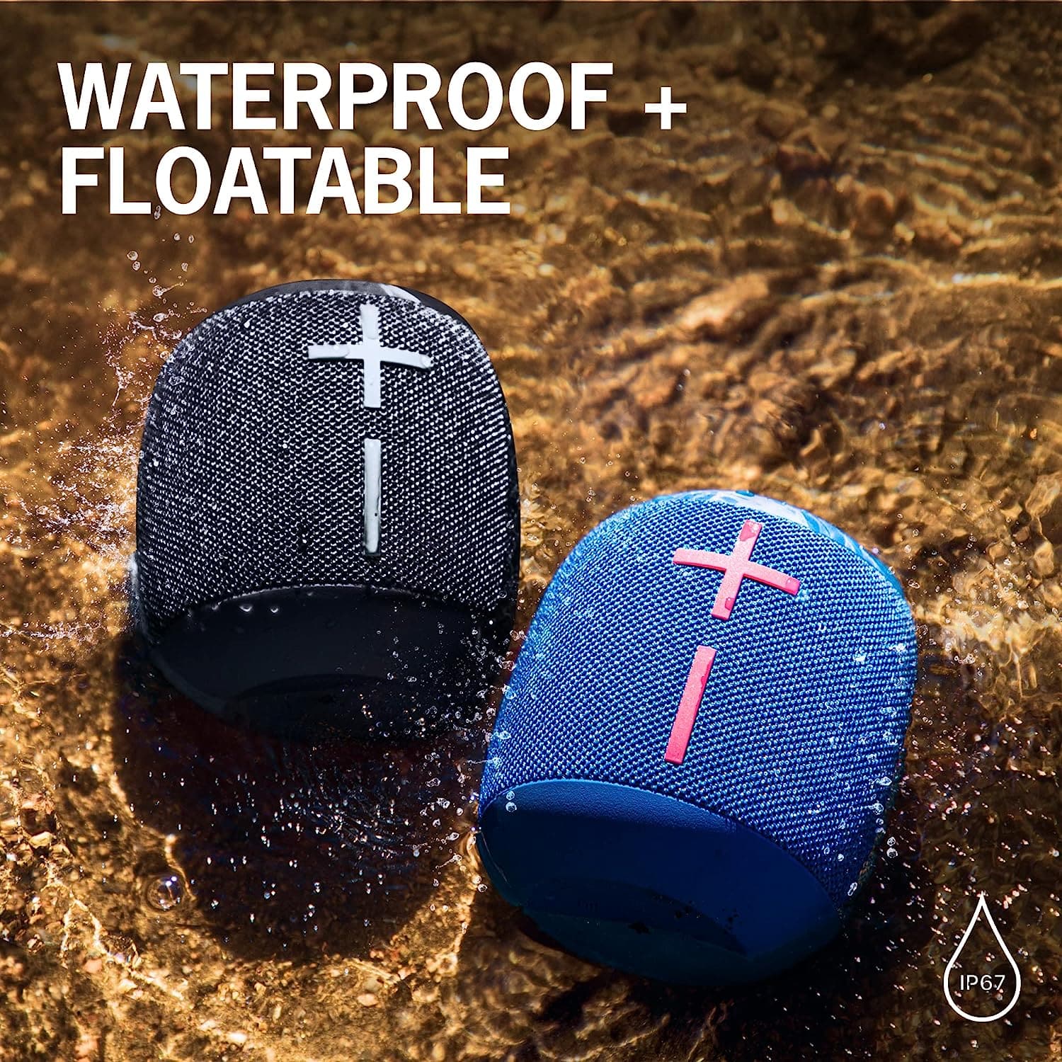 Buy Ultimate Ears,ULTIMATE EARS WONDERBOOM 3, Small Portable Wireless Bluetooth Speaker, Big Bass 360-Degree Sound for Outdoors, Waterproof, Dustproof IP67, Floatable, 40 m Range - Black - Gadcet.com | UK | London | Scotland | Wales| Ireland | Near Me | Cheap | Pay In 3 | Speakers