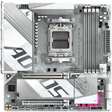 GIGABYTE B850M AORUS ELITE WIFI6E ICE Motherboard – AMD AM5 Socket, Supports Ryzen 9000 / 8000 / 7000 Series Processors, DDR5, PCIe 5.0, WiFi 7, 2.5G LAN
