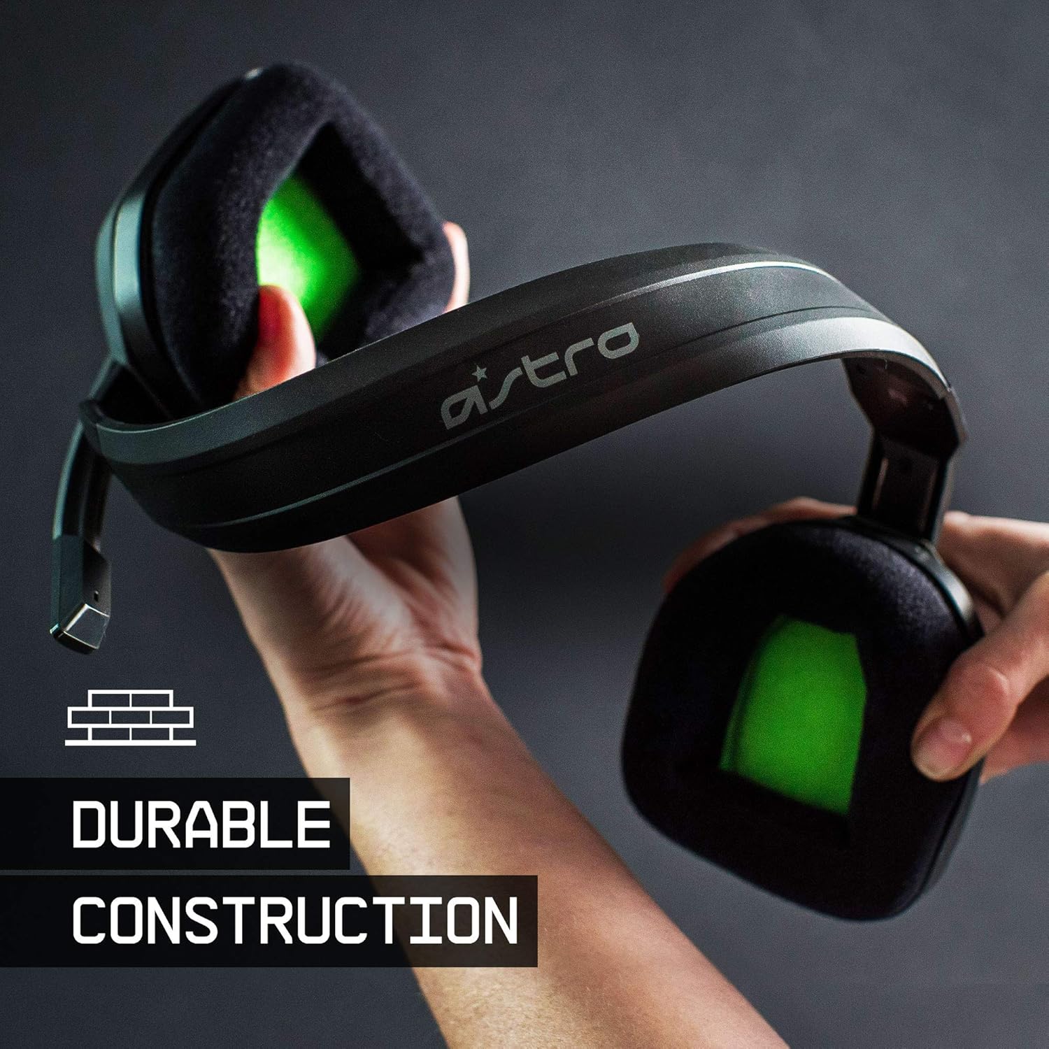Buy ASTRO,ASTRO Gaming A10 Wired Gaming Headphones with Microphone - Light & Durable, ASTRO Audio, Dolby Atmos, 3.5mm Jack, Compatible with PC, Mac, Xbox One, PS4, Mobile - Black/Green - Gadcet UK | UK | London | Scotland | Wales| Near Me | Cheap | Pay In 3 | Headphones & Headsets