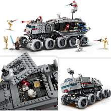 LEGO Star Wars 75413 Republic Juggernaut - Building Toy with 3 Droid Figures & 5 Minifigures incl. Ki-Adi-Mundi with a Lightsaber - Gift for 9+ Year Old Boys & The Clone Wars Fans