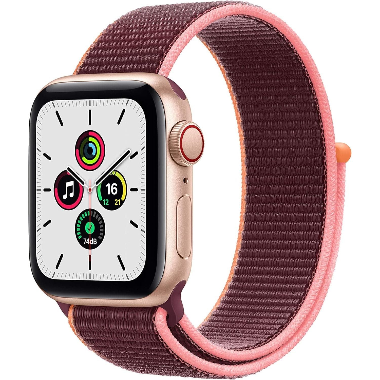 Buy Apple,Apple Watch SE (2020, 40mm GPS + Cellular) - Gold Aluminum with Pink Sand Sport Band - Gadcet UK | UK | London | Scotland | Wales| Near Me | Cheap | Pay In 3 | Watches