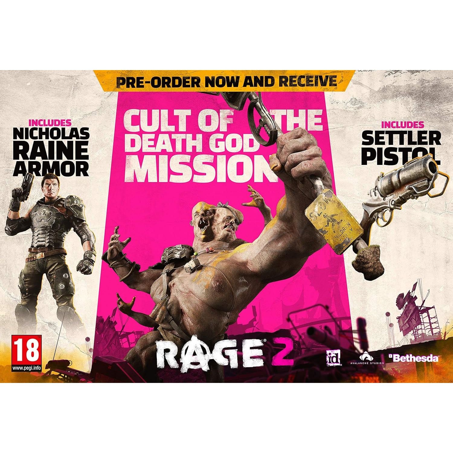 Buy Xbox One,Rage 2 - Xbox One Game - Gadcet UK | UK | London | Scotland | Wales| Near Me | Cheap | Pay In 3 | Video Game Software