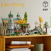 LEGO Icons Lord of the Rings: Rivendell Set (10316) | Collectible Display with 15 Minifigures – Adults