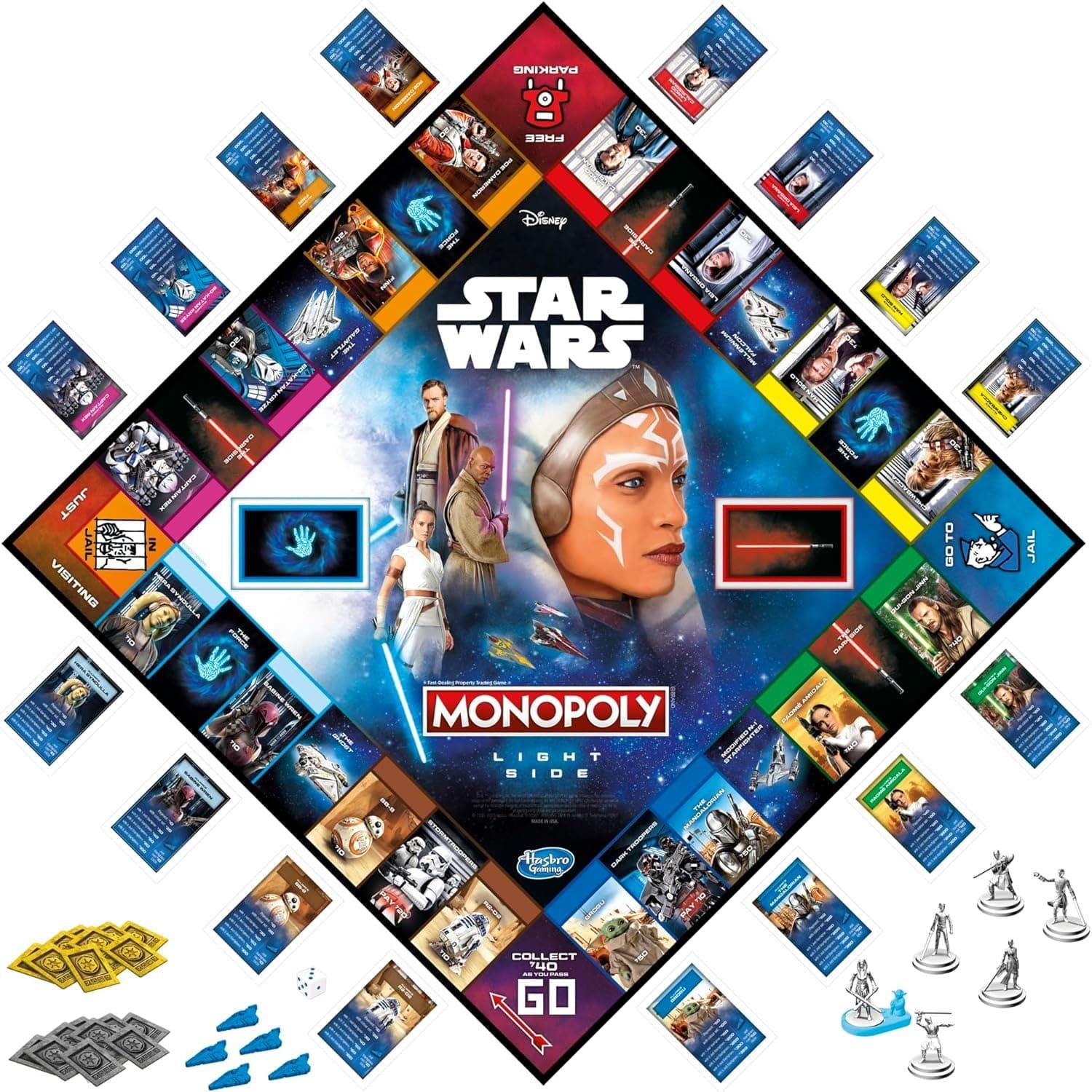 Buy Gadcet UK,Monopoly: Star Wars Light Side Edition Board, Star Wars Jedi Game for 2-6 Players, Games for Children, Family Games - Gadcet UK | UK | London | Scotland | Wales| Ireland | Near Me | Cheap | Pay In 3 | Games and Toys