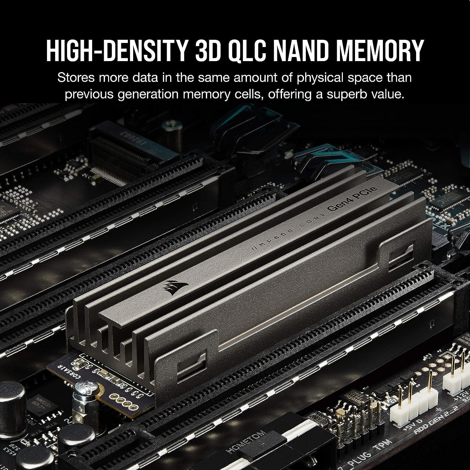 Buy Corsair,Corsair SSD MP600 CORE 1TB M.2 NVMe PCIe x4 Gen4 Up to 4,700MB/s Sequential Read 1,950MB/s Sequential Write Speeds, High-Speed I - Gadcet.com | UK | London | Scotland | Wales| Ireland | Near Me | Cheap | Pay In 3 | Computer Processors