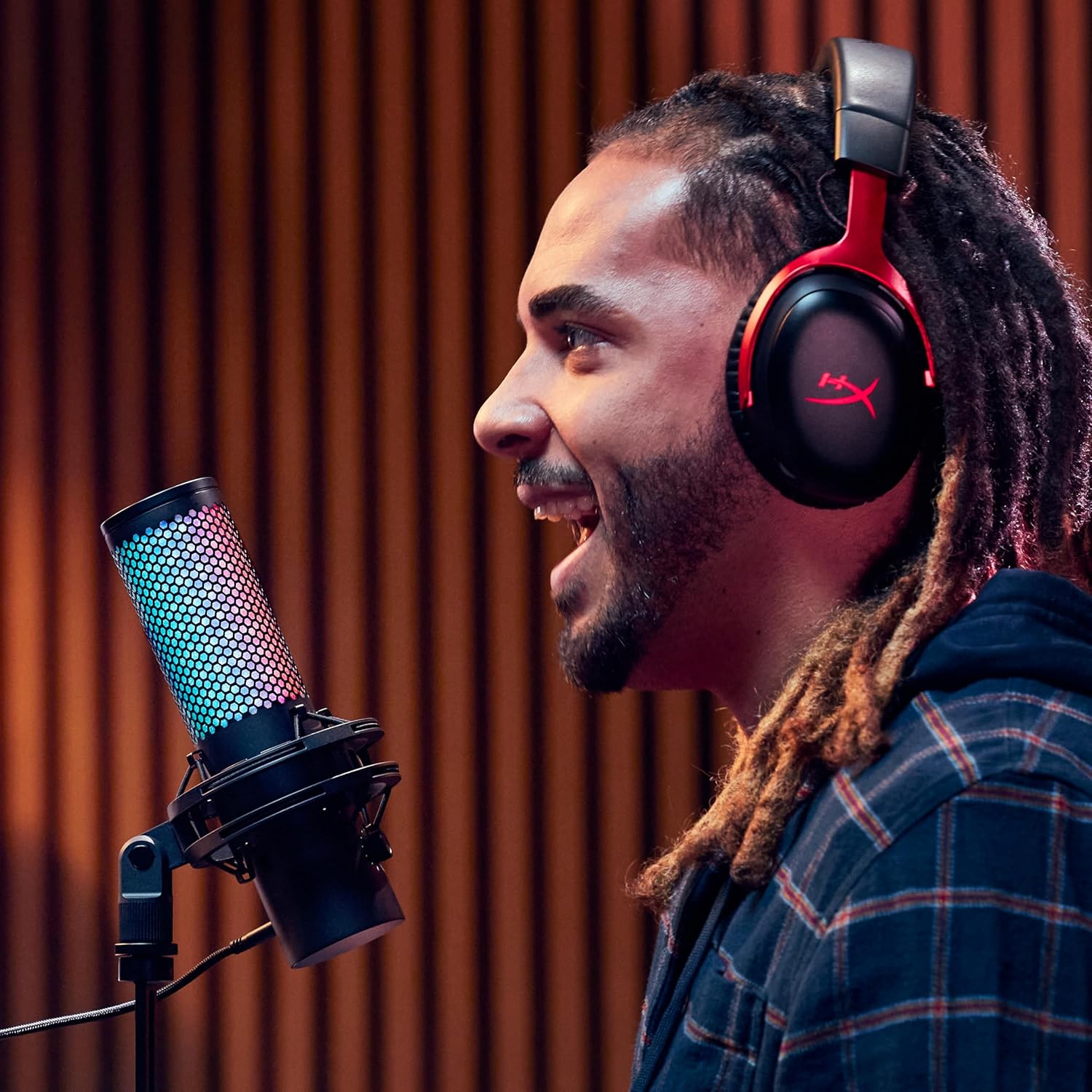 Buy HyperX,HyperX QuadCast S USB Microphone – RGB Lighting, Shock Mount, Onboard Controls, USB-C, for PC & Mac – Black - Gadcet UK | UK | London | Scotland | Wales| Near Me | Cheap | Pay In 3 | Microphones