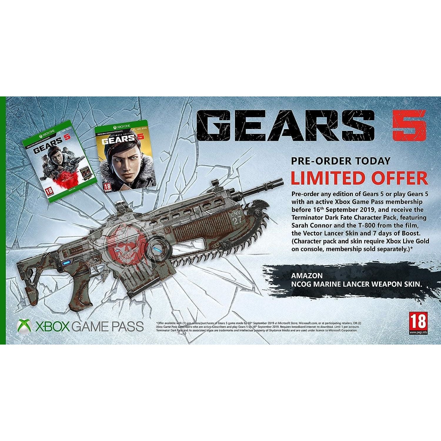 Buy Microsoft,Gears 5 - Standard Edition - Xbox One - Gadcet UK | UK | London | Scotland | Wales| Ireland | Near Me | Cheap | Pay In 3 | Video Game Software