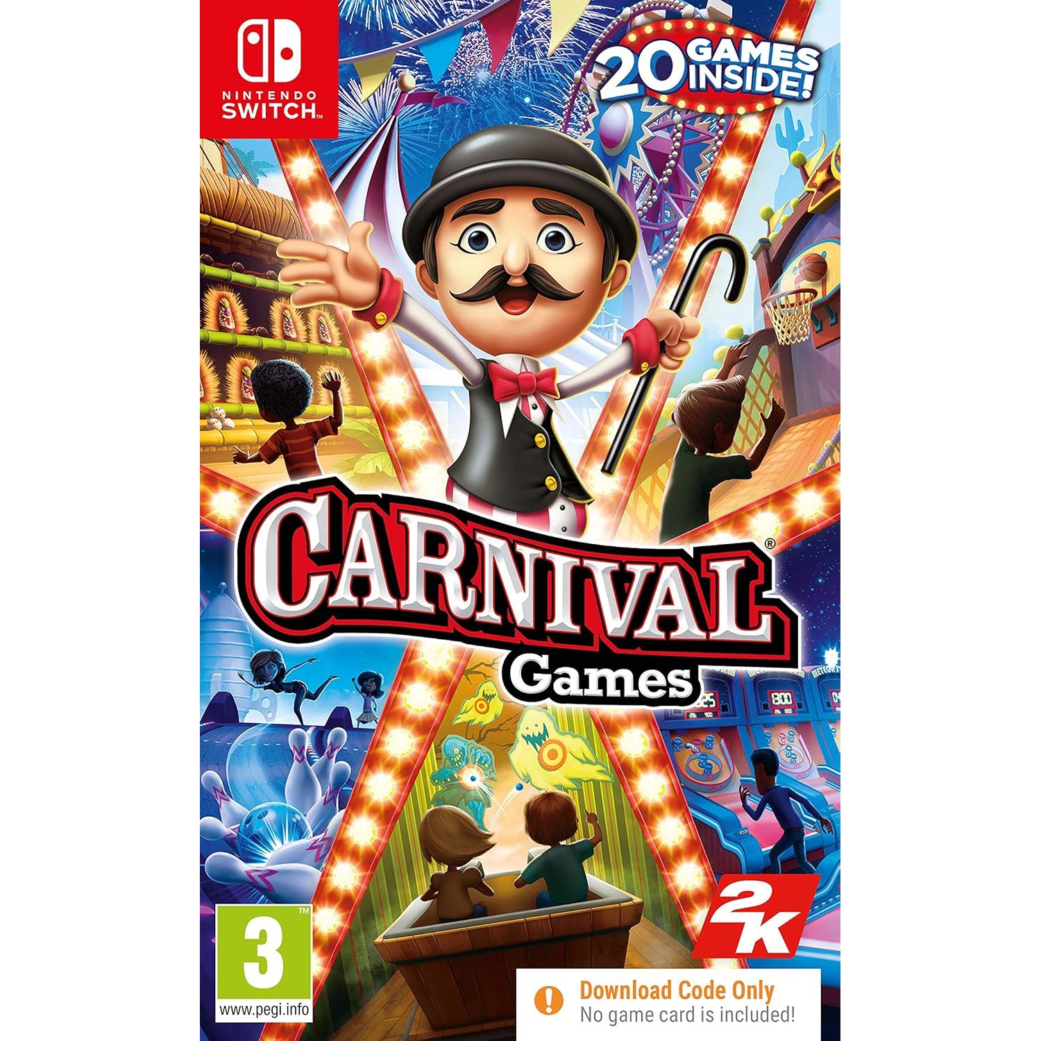 Buy Nintendo,Carnival Games (Nintendo Switch) - Code in Box - Gadcet UK | UK | London | Scotland | Wales| Near Me | Cheap | Pay In 3 | Video Game Software