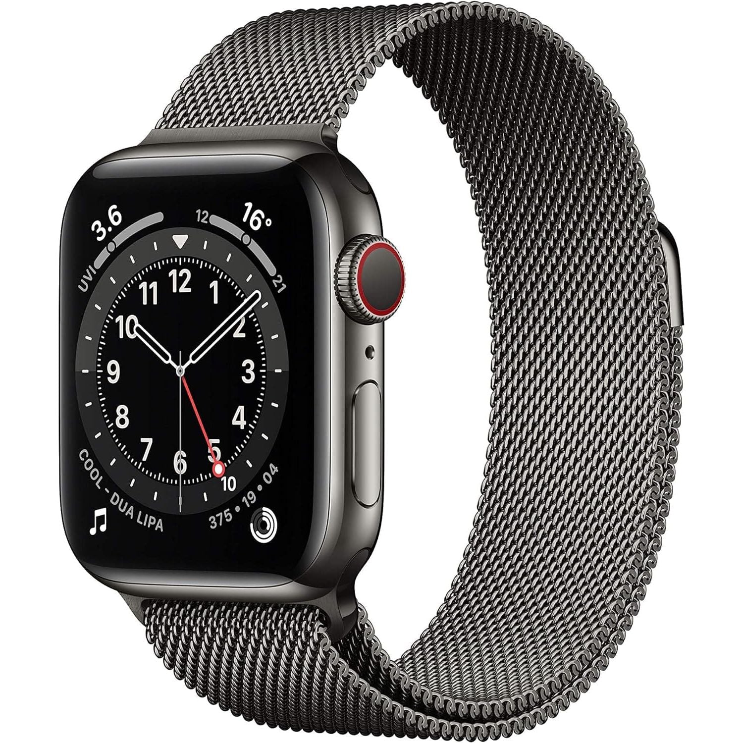 Buy Apple,Apple Watch Series 6 GPS + Cellular, 40mm Graphite Stainless Steel Case - Gadcet UK | UK | London | Scotland | Wales| Near Me | Cheap | Pay In 3 | Watches