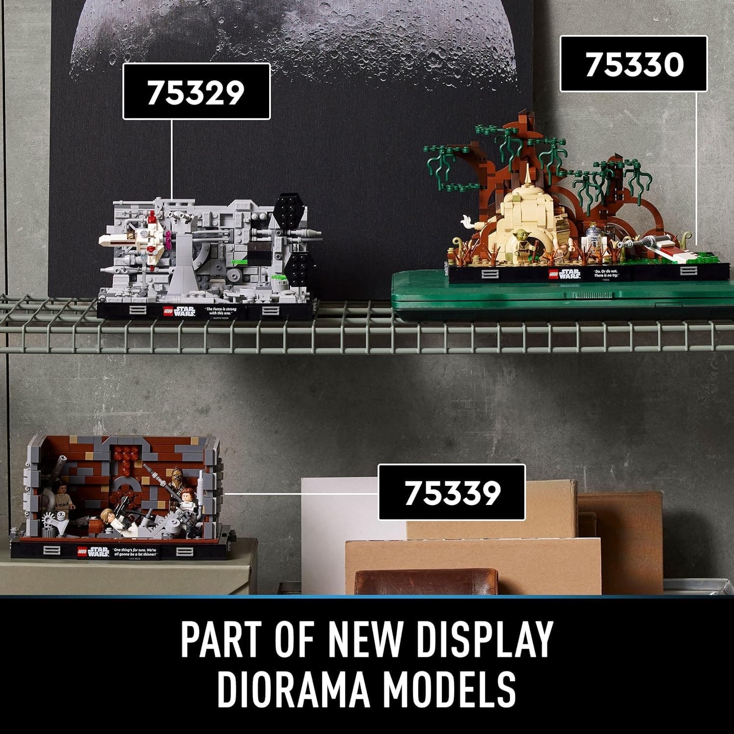 Buy LEGO,LEGO Star Wars Death Star Trench Run Diorama Set 75329 - Gadcet UK | UK | London | Scotland | Wales| Ireland | Near Me | Cheap | Pay In 3 | Toys & Games