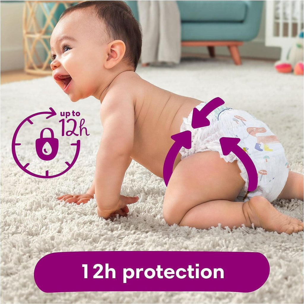 Pampers Premium Protection Size 6, 48 Nappies, 13kg+, Jumbo+ Pack