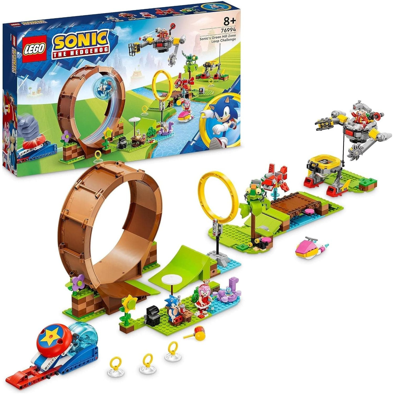 Buy LEGO,LEGO Sonic the Hedgehog Sonic's Green Hill Zone Loop 76994 - Gadcet UK | UK | London | Scotland | Wales| Ireland | Near Me | Cheap | Pay In 3 | Toys