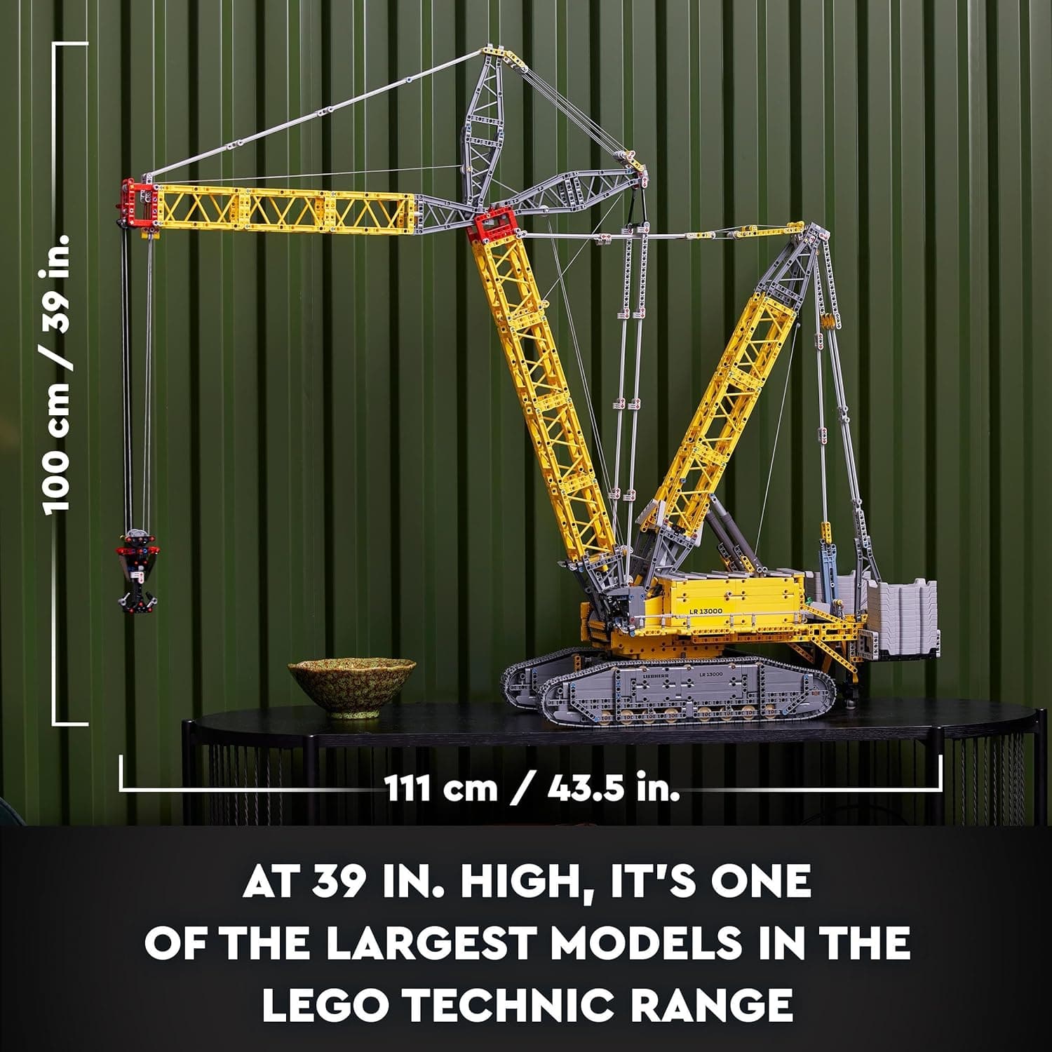 Buy LEGO,LEGO Technic Liebherr Crawler Crane LR 13000 Model Set 42146 - Gadcet UK | UK | London | Scotland | Wales| Ireland | Near Me | Cheap | Pay In 3 | Toys & Games
