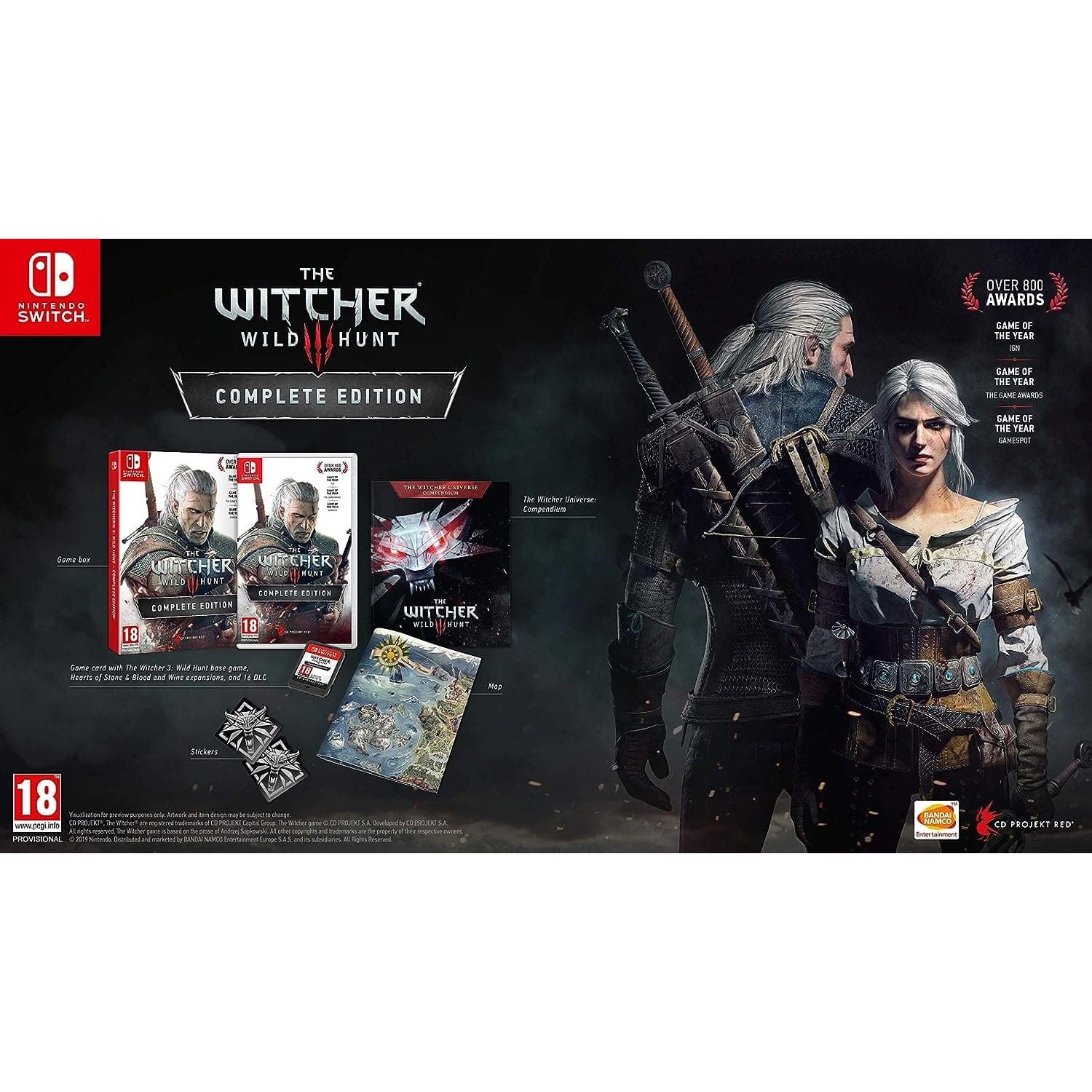 Buy Nintendo,The Witcher 3 Wild Hunt Complete Edition Day 1 Edition - Gadcet UK | UK | London | Scotland | Wales| Ireland | Near Me | Cheap | Pay In 3 | Games