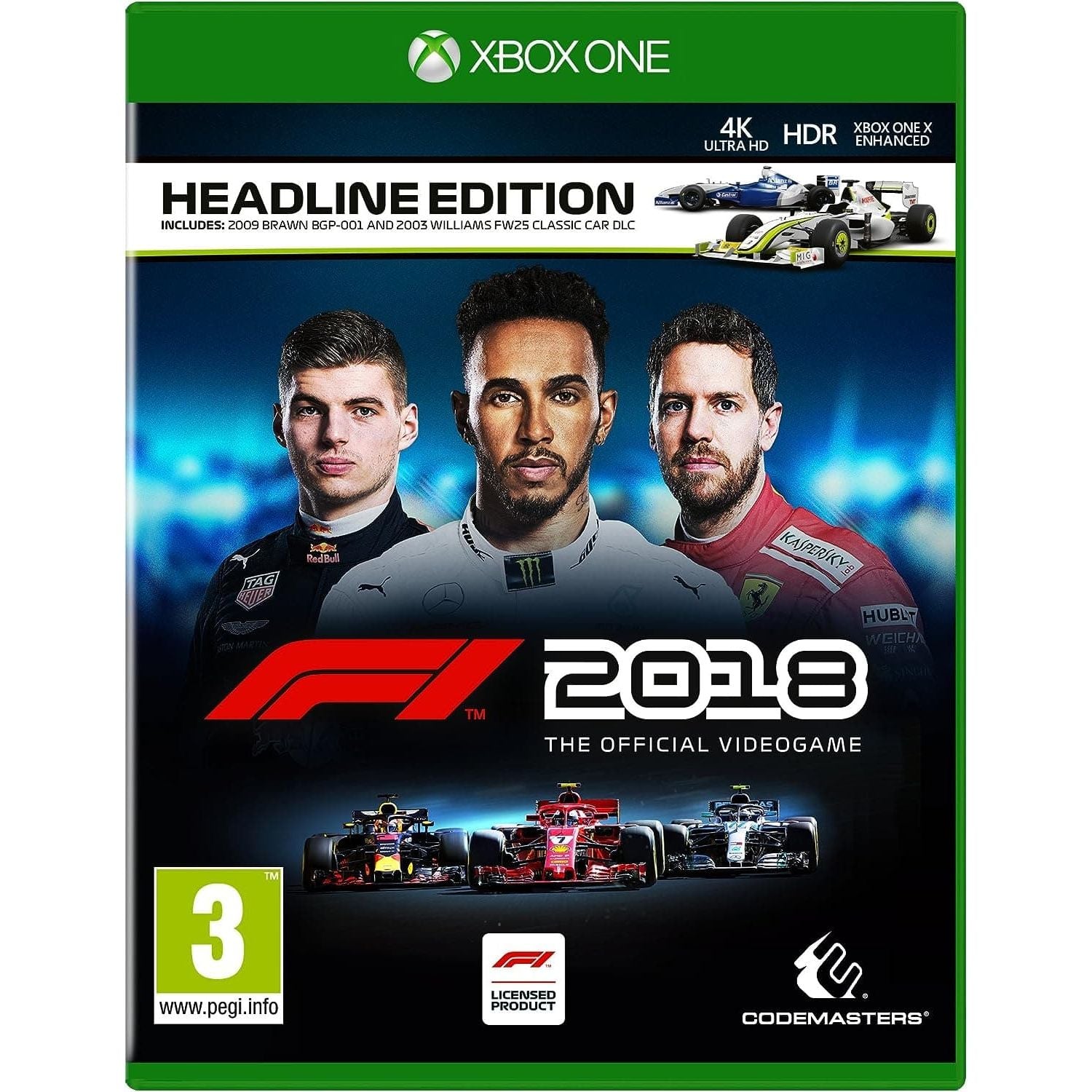 Buy Microsoft,F1 2018 Headline Edition (Xbox One) - Gadcet UK | UK | London | Scotland | Wales| Ireland | Near Me | Cheap | Pay In 3 | Video Game Software