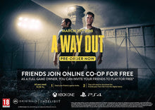Buy Play station,A Way Out (PS4) - Gadcet UK | UK | London | Scotland | Wales| Ireland | Near Me | Cheap | Pay In 3 | PS4 GAMES