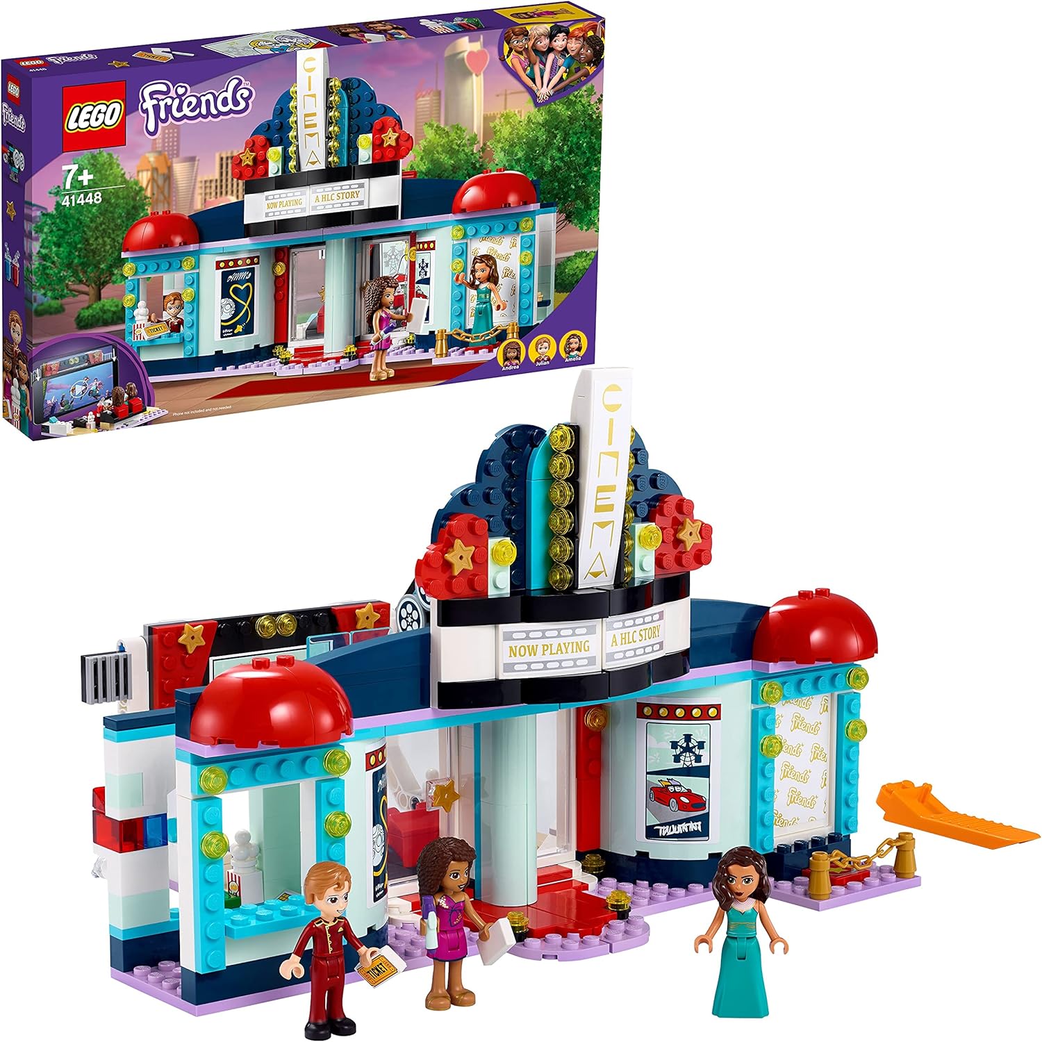Buy LEGO,LEGO Friends Heartlake City Movie Theater (Set 41448) - Gadcet UK | UK | London | Scotland | Wales| Near Me | Cheap | Pay In 3 | Construction Set Toys