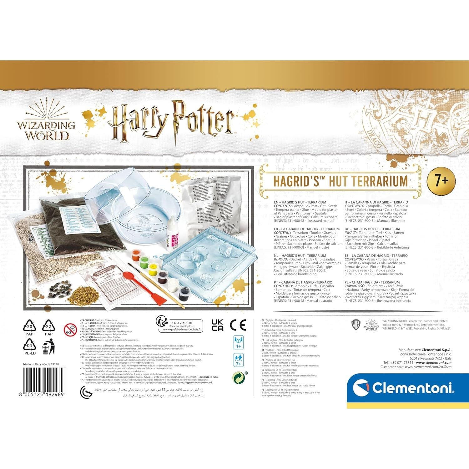 Buy Clementoni,Clementoni Harry Potter Terrarium Kit: Build Your Magical Greenhouse (Model 19248) - Gadcet UK | UK | London | Scotland | Wales| Near Me | Cheap | Pay In 3 | Toys & Games