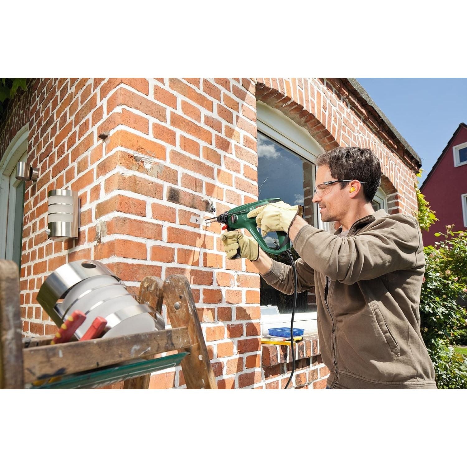 Buy Bosch,Bosch Home and Garden Rotary Hammer PBH 2100 RE (550 W; SDS Plus Chuck for Fast, Keyless Accessory Changes; in Carrying Case) - Gadcet UK | UK | London | Scotland | Wales| Near Me | Cheap | Pay In 3 | Handheld Power Drills