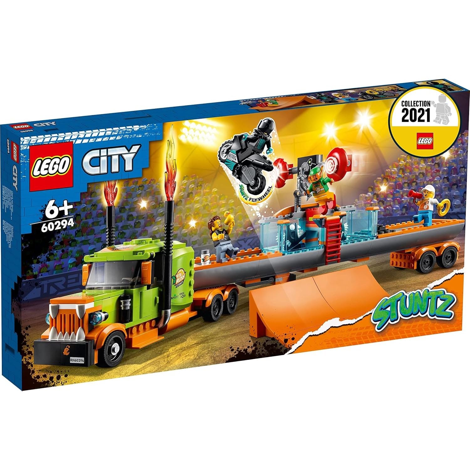 Buy Lego,LEGO City Stuntz Stunt Show Truck 60294 – Action-Packed Building Se - Gadcet UK | UK | London | Scotland | Wales| Near Me | Cheap | Pay In 3 | Toys & Games