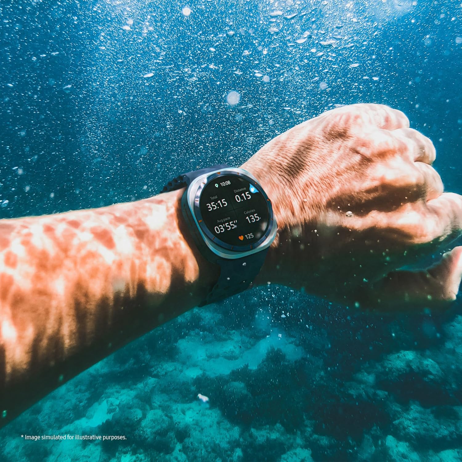 Samsung Galaxy Watch Ultra (2025) Smart Watch - Grey/Orange
